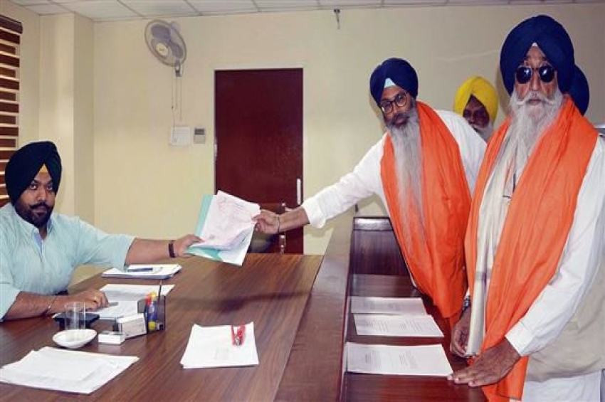 ਇਮਾਨ ਸਿੰਘ ਮਾਨ ਨੇ ਅੰਮ੍ਰਿਤਸਰ ਹਲਕੇ ਤੋਂ ਨਾਮਜ਼ਦਗੀ ਦਾਖ਼ਲ ਕੀਤੀ