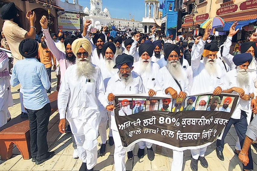 ਸ਼੍ਰੋਮਣੀ ਕਮੇਟੀ ਵੱਲੋਂ ਬੰਦੀ ਸਿੱਖਾਂ ਦੀ ਰਿਹਾਈ ਲਈ ਰੋਸ ਮਾਰਚ