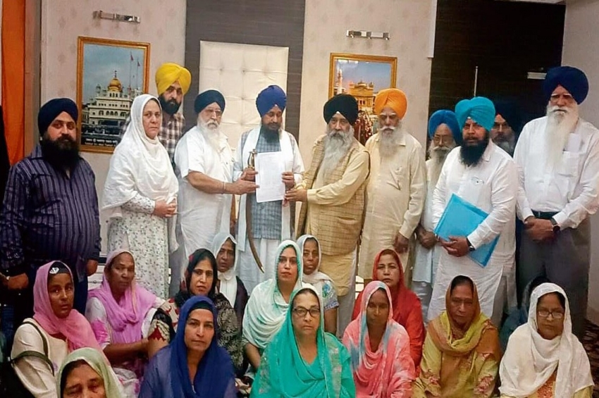 ਸਿੱਖ ਕਤਲੇਆਮ: ਪੀੜਤਾਂ ਦਾ ਵਫ਼ਦ ਜਥੇਦਾਰ ਨੂੰ ਮਿਲਿਆ