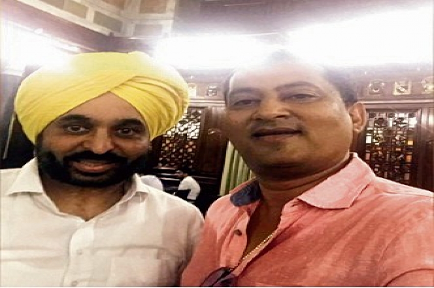 ਗੁਜਰਾਤ: ਭਗਵੰਤ ਮਾਨ ਨਾਲ ਸੈਲਫੀ ਸ਼ੇਅਰ ਕਰਨ ’ਤੇ ਭਾਜਪਾ ਆਗੂ ਮੁਅੱਤਲ