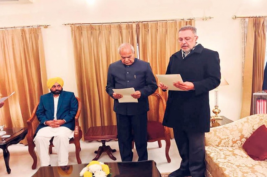 ਡਾ. ਬਲਬੀਰ ਸਿੰਘ ਨੇ ਸਿਹਤ ਮੰਤਰੀ ਵਜੋਂ ਸਹੁੰ ਚੁੱਕੀ