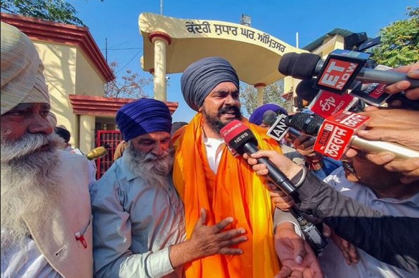 ਵਾਰਿਸ ਪੰਜਾਬ ਦੇ ਮੁਖੀ ਦੇ ਸਾਥੀ ਲਵਪ੍ਰੀਤ ਸਿੰਘ ਤੂਫਾਨ ਨੂੰ ਜੇਲ੍ਹ ’ਚੋਂ ਰਿਹਾਅ ਕੀਤਾ
