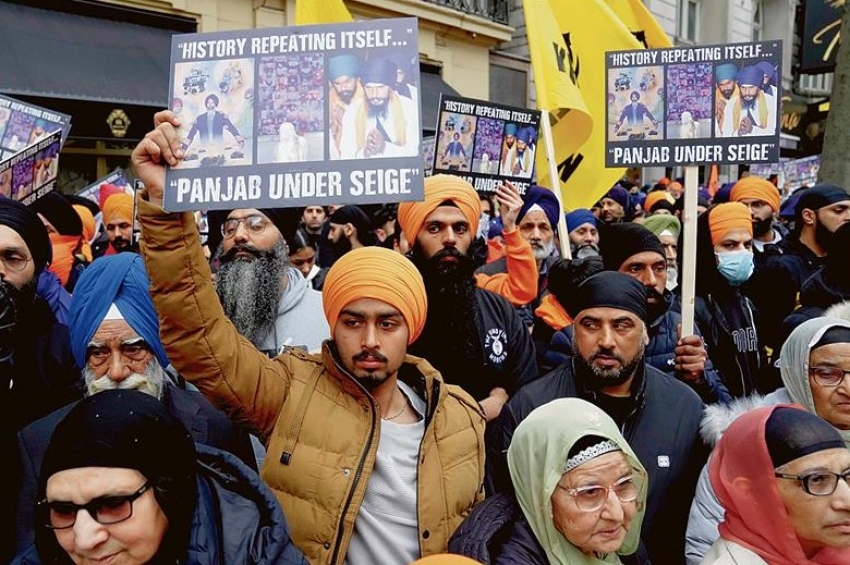 ਲੰਡਨ ਵਿਚਲੇ ਭਾਰਤੀ ਮਿਸ਼ਨ ਦੀ ਸੁਰੱਖਿਆ ਵਧਾਈ