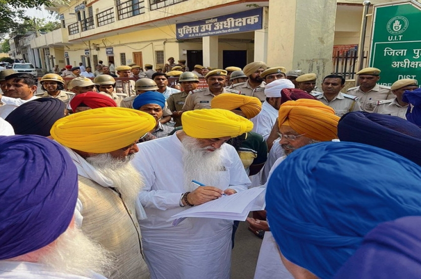 ਸ਼੍ਰੋਮਣੀ ਕਮੇਟੀ ਦਾ ਵਫ਼ਦ ਸ੍ਰੀ ਗੰਗਾਨਗਰ ਦੇ ਪੁਲੀਸ ਮੁਖੀ ਨੂੰ ਮਿਲਿਆ